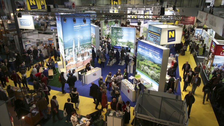 Unübersehbar: Die Wiener Alpen in Halle B, © Wiener Alpen Unübersehbar: Die Wiener Alpen in Halle B, © Wiener Alpen