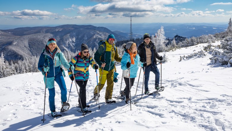 Schneeschuhwandern auf der Rax, © Rax-Seilbahn / KS Content & Marketing Schneeschuhwandern auf der Rax, © Rax-Seilbahn / KS Content & Marketing
