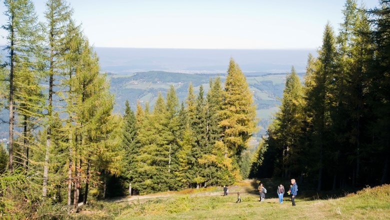 Mit der Familie in St. Corona wandern, © Martin Weiner Mit der Familie in St. Corona wandern, © Martin Weiner