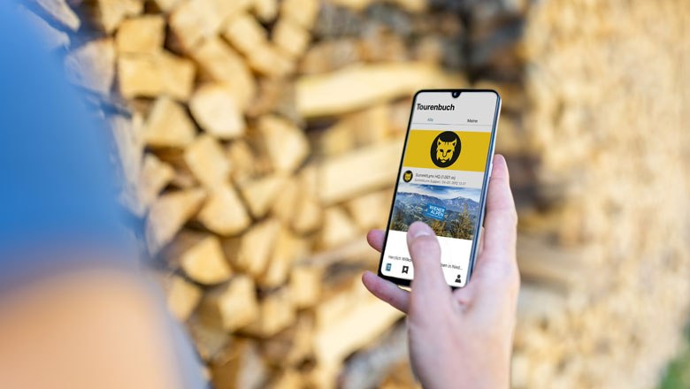 Die SummitLynx App immer dabei, © Wiener Alpen/Christian Kremsl Die SummitLynx App immer dabei, © Wiener Alpen/Christian Kremsl
