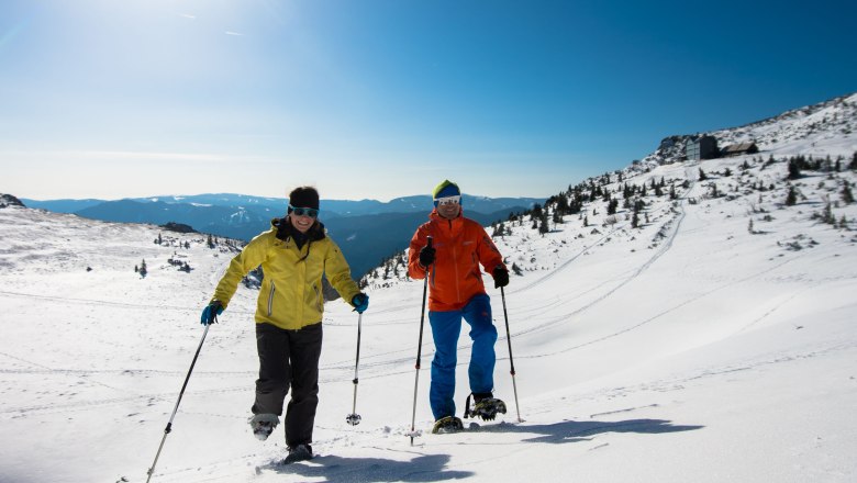 Hótalpazás, © Wiener Alpen, Claudia Ziegler Hótalpazás, © Wiener Alpen, Claudia Ziegler