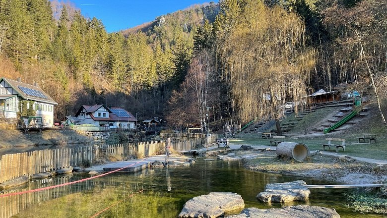 Eingang Myrafälle, © Wiener Alpen/Lechner Eingang Myrafälle, © Wiener Alpen/Lechner