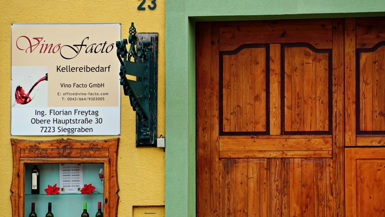 Heuriger Fam. Freytag, © Wiener Alpen Heuriger Fam. Freytag, © Wiener Alpen