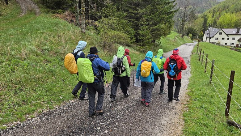 Wanderführer:innen Ausbildung – Praxiswanderung, © VAVÖ Wanderführer:innen Ausbildung – Praxiswanderung, © VAVÖ