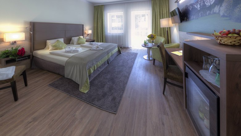 Exkluzivní zahradní pokoj, © Hotel Schneeberghof/Robert John Exkluzivní zahradní pokoj, © Hotel Schneeberghof/Robert John