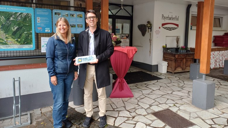 Der Payerbacherhof ist neuer Radpartner Niederösterreich, © Wiener Alpen Der Payerbacherhof ist neuer Radpartner Niederösterreich, © Wiener Alpen