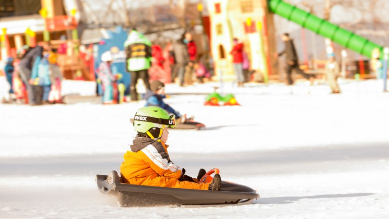 Tobogganing fun in St. Corona, © NÖBBG/Fülöp Tobogganing fun in St. Corona, © NÖBBG/Fülöp