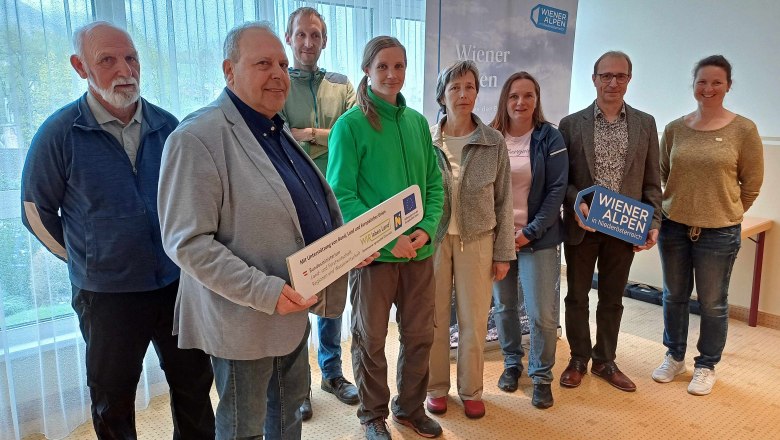 Teilnehmer:innen Wanderführer:innen Ausbildung, © Wiener Alpen Teilnehmer:innen Wanderführer:innen Ausbildung, © Wiener Alpen