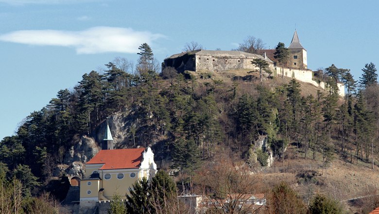 Der Schloßberg von Pitten, © Karin Kühtreiber 2011 Der Schloßberg von Pitten, © Karin Kühtreiber 2011