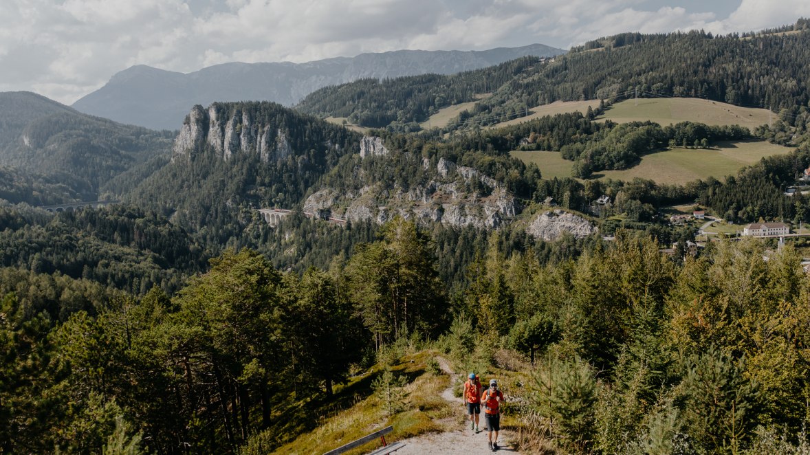 Welterbe Semmerringeisenbahn, © Wiener Alpen/Nicole Seiser Welterbe Semmerringeisenbahn, © Wiener Alpen/Nicole Seiser