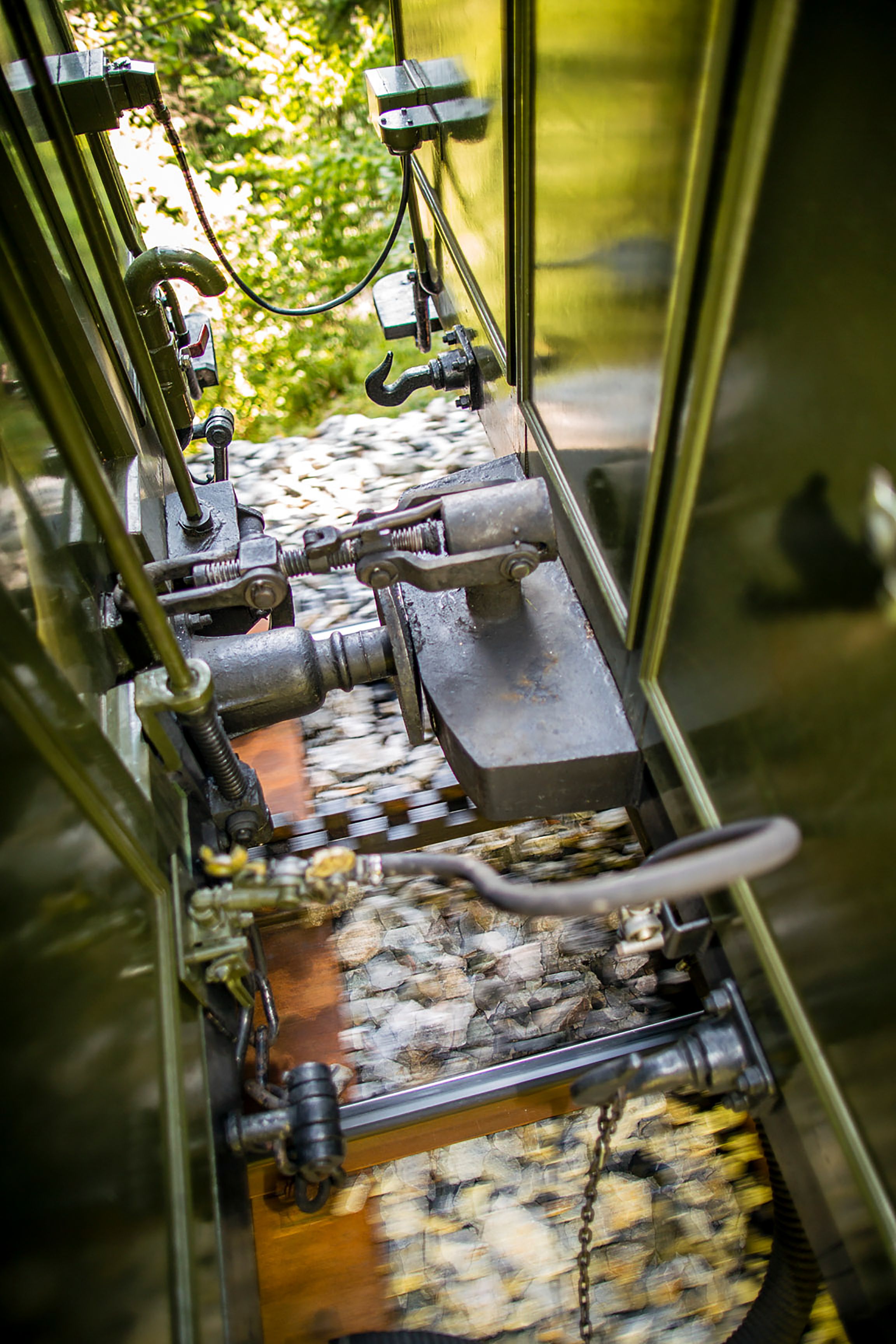 Schienen und Zahnradbahn der Schneebergbahn Puchberg