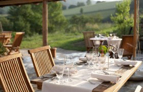 Zu Gast im Haubenlokal Triad, &copy; Triad