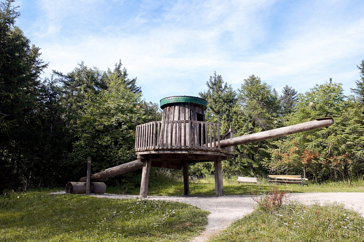 Spielstation im Hexenwald Hohe Wand