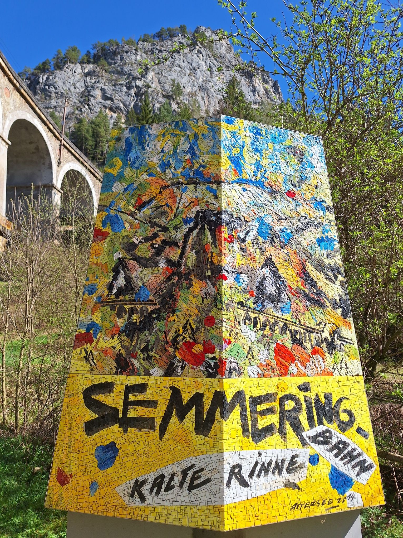 Christian Ludwig Attersee - Mosaik