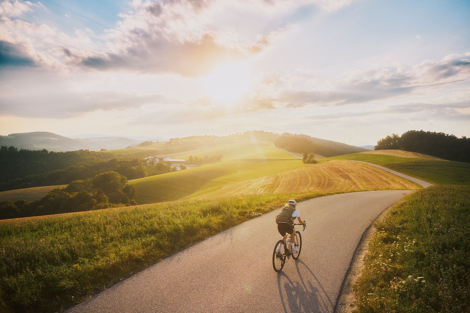 Radfahren auf der Wetterroute in der Bucklige Welt