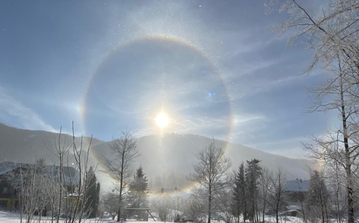 Winterlandschaft mit Blick vom Panoramahotel Wagner, © Irene Beckmann