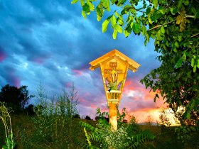 Marterl mit Franziskuskreuz, © Johann Weik