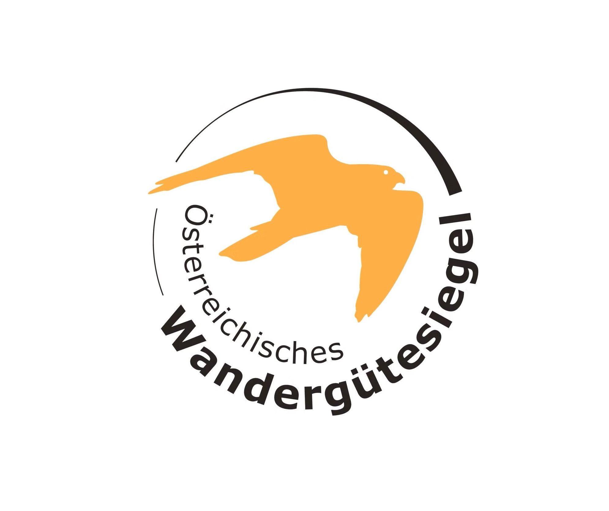 Bild-Text Logo Österreichische Wandergütesiegel