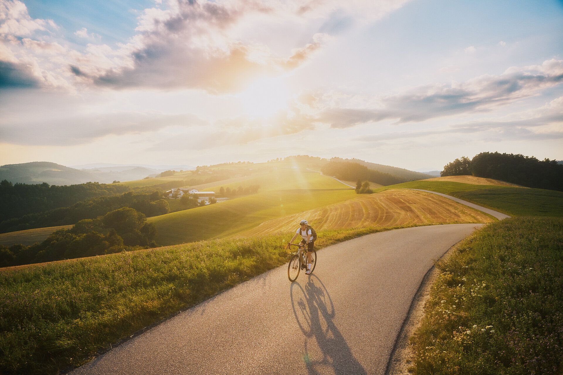 Radfahren auf der Wetterroute in der Bucklige Welt