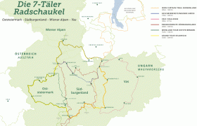 VeloRegio Map, © VeloRegio