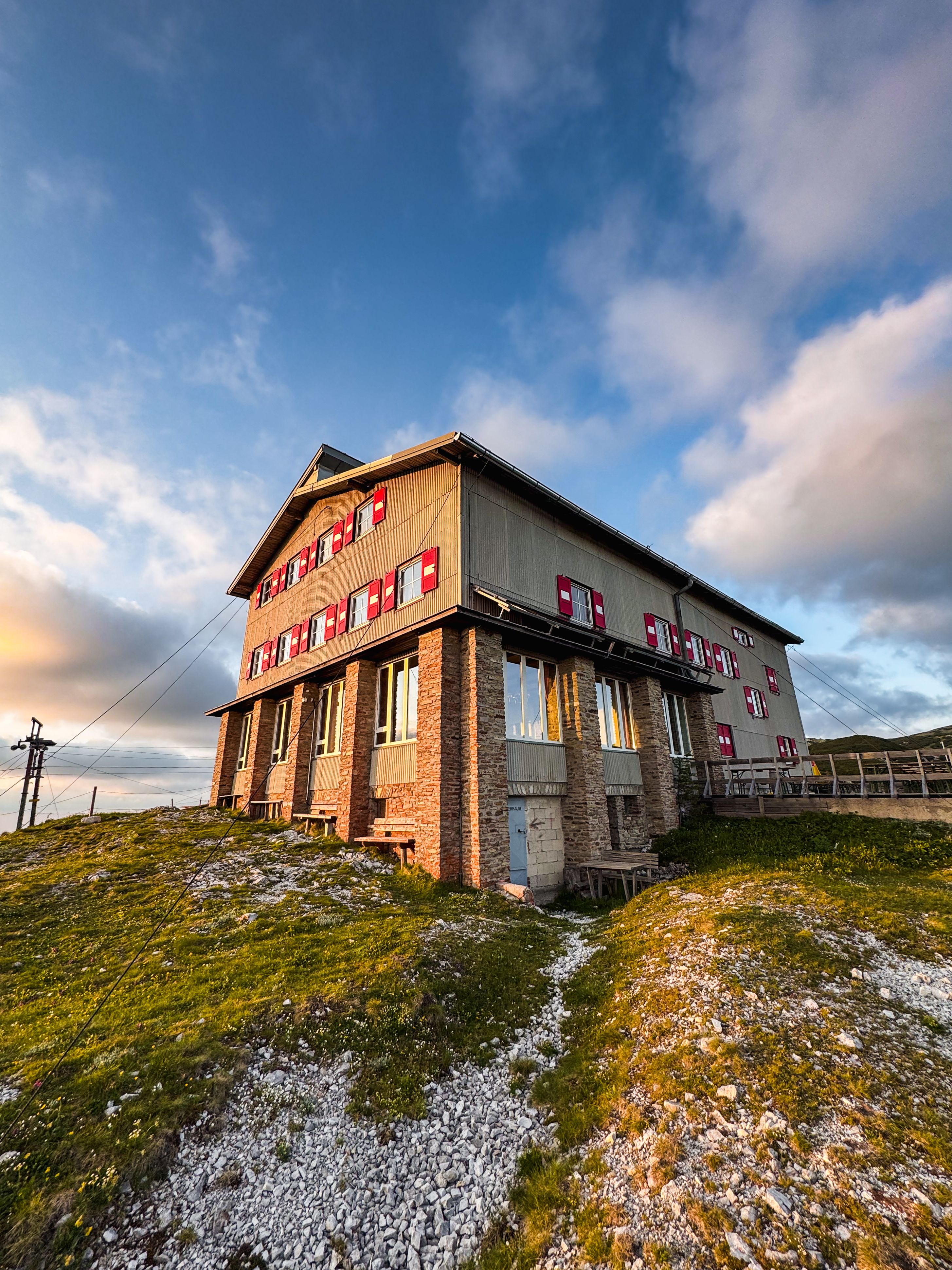 Das Naturfreundehaus Knofeleben am Gahns