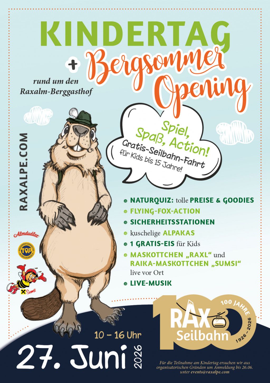 Kindertag auf der Rax