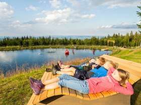 T&aacute;rol&oacute; t&oacute; St. Corona-ban, &copy; Erlebnisarena St. Corona am Wechsel