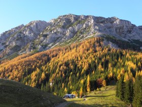 Blick auf die Edelweißhütte, © ©Wiener Alpen, Foto: www.eva-gruber.at