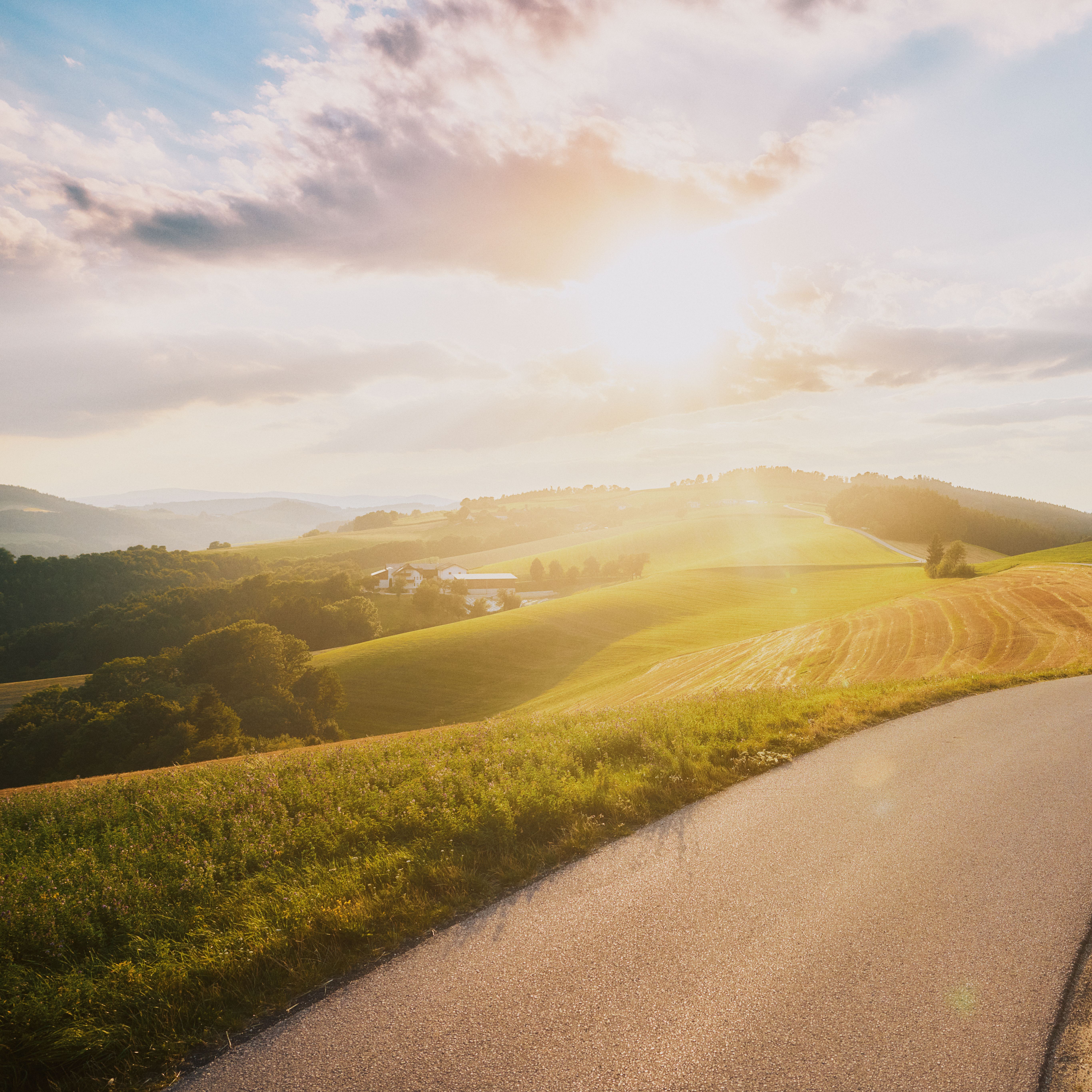Radfahren auf der Wetterroute in der Bucklige Welt