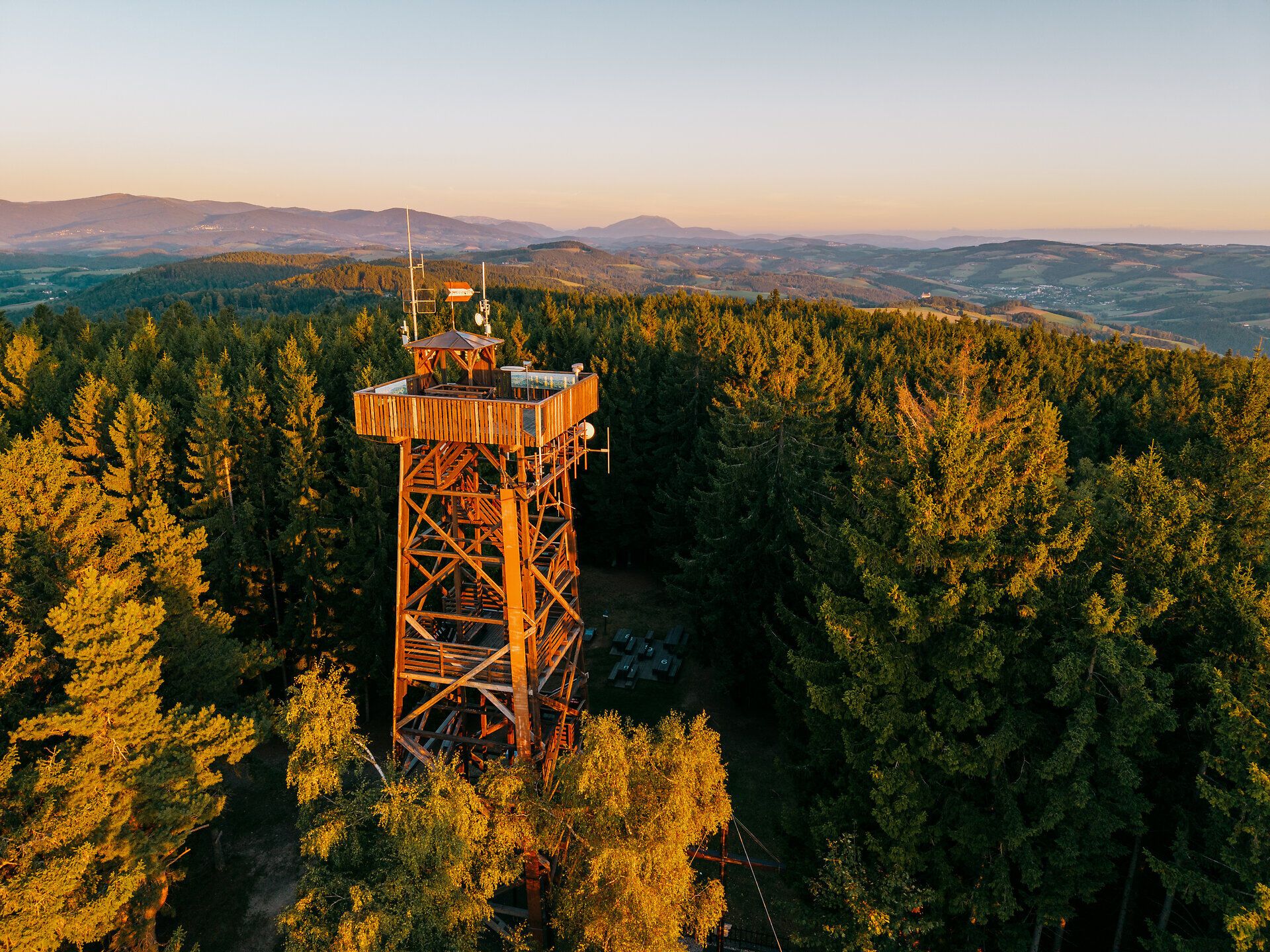 Landschaftsaufnahmen im Herbst von der Buckligen Welt