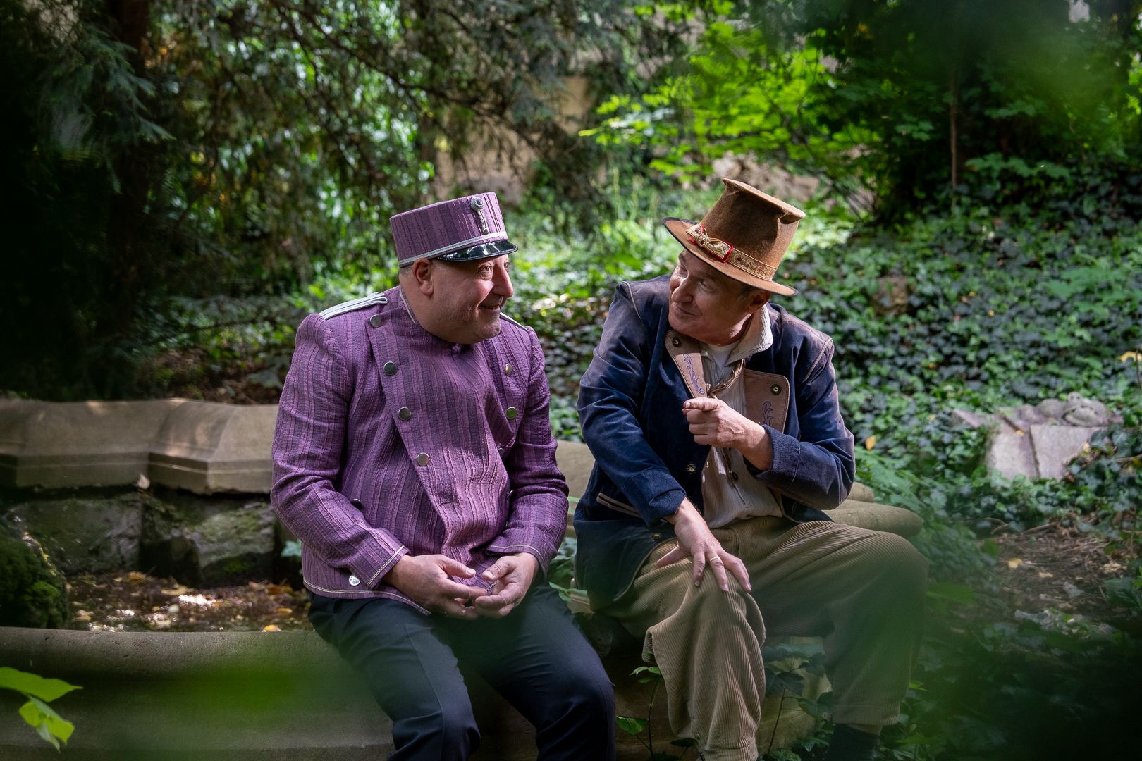 Schauspieler im Kostüm