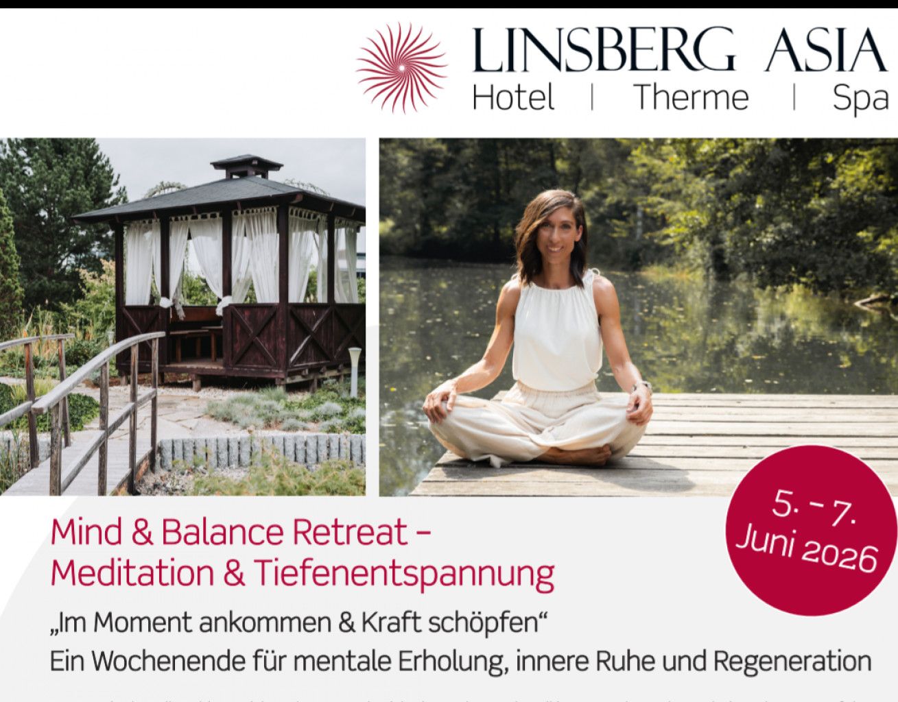 Retreat für Entspannung