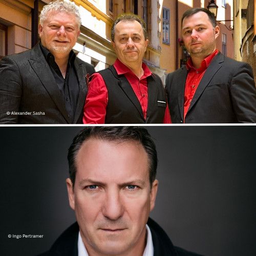 Robert Palfrader & Roman Grinberg mit Klezmer Trio