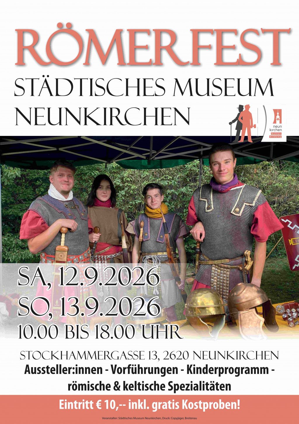 Plakat Römerfest