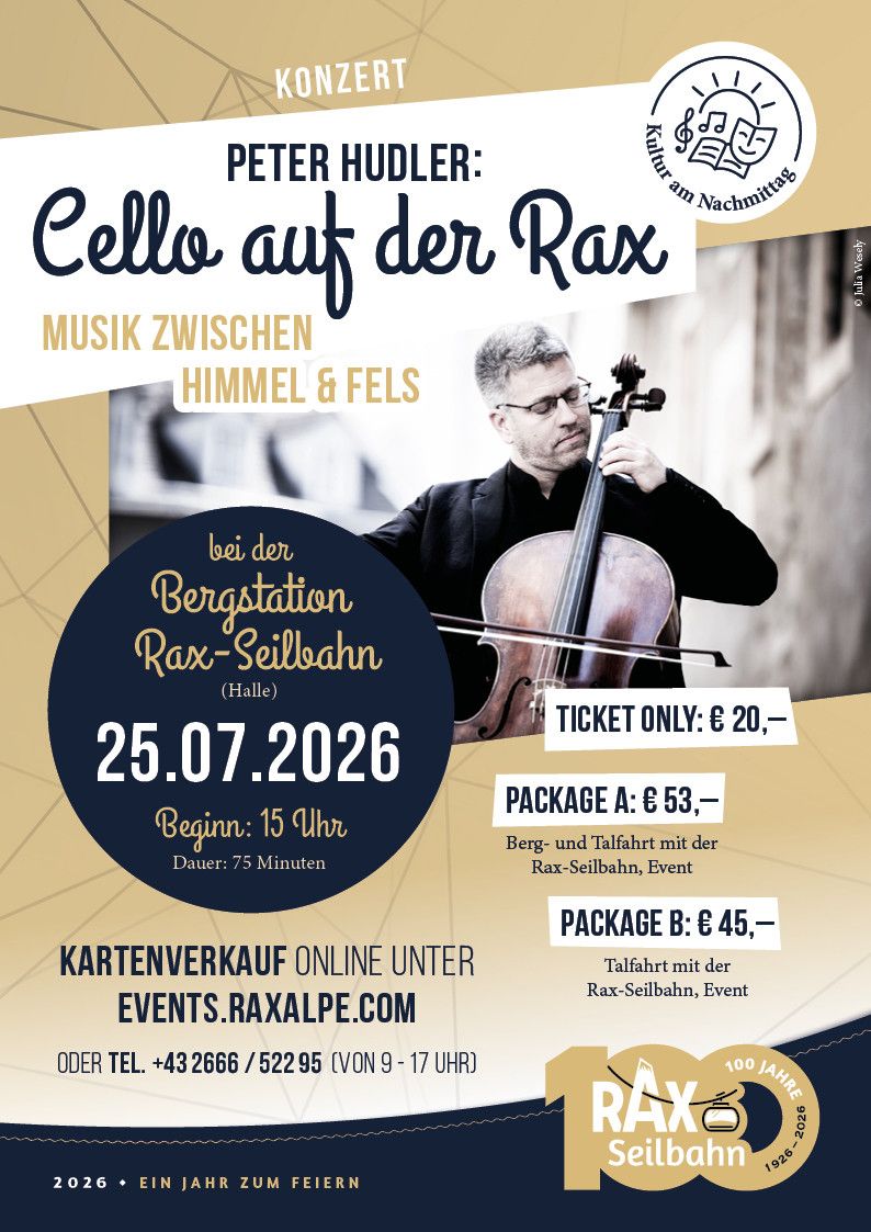 Peter Hudler - "Cello auf der Rax"