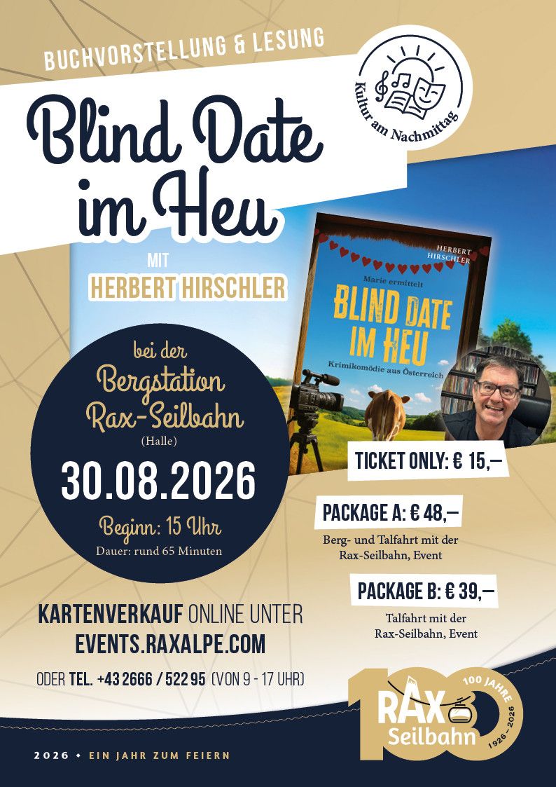 Kultur am Nachmittag: "Blind Date im Heu"
