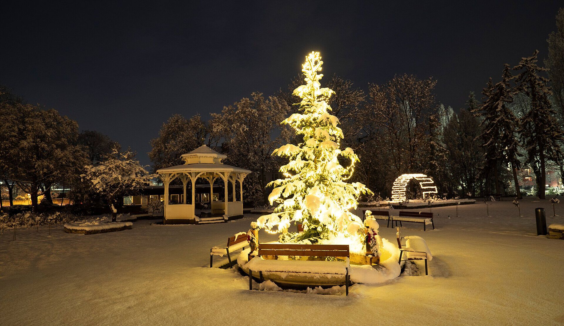 Winter und Advent im Stadtpark