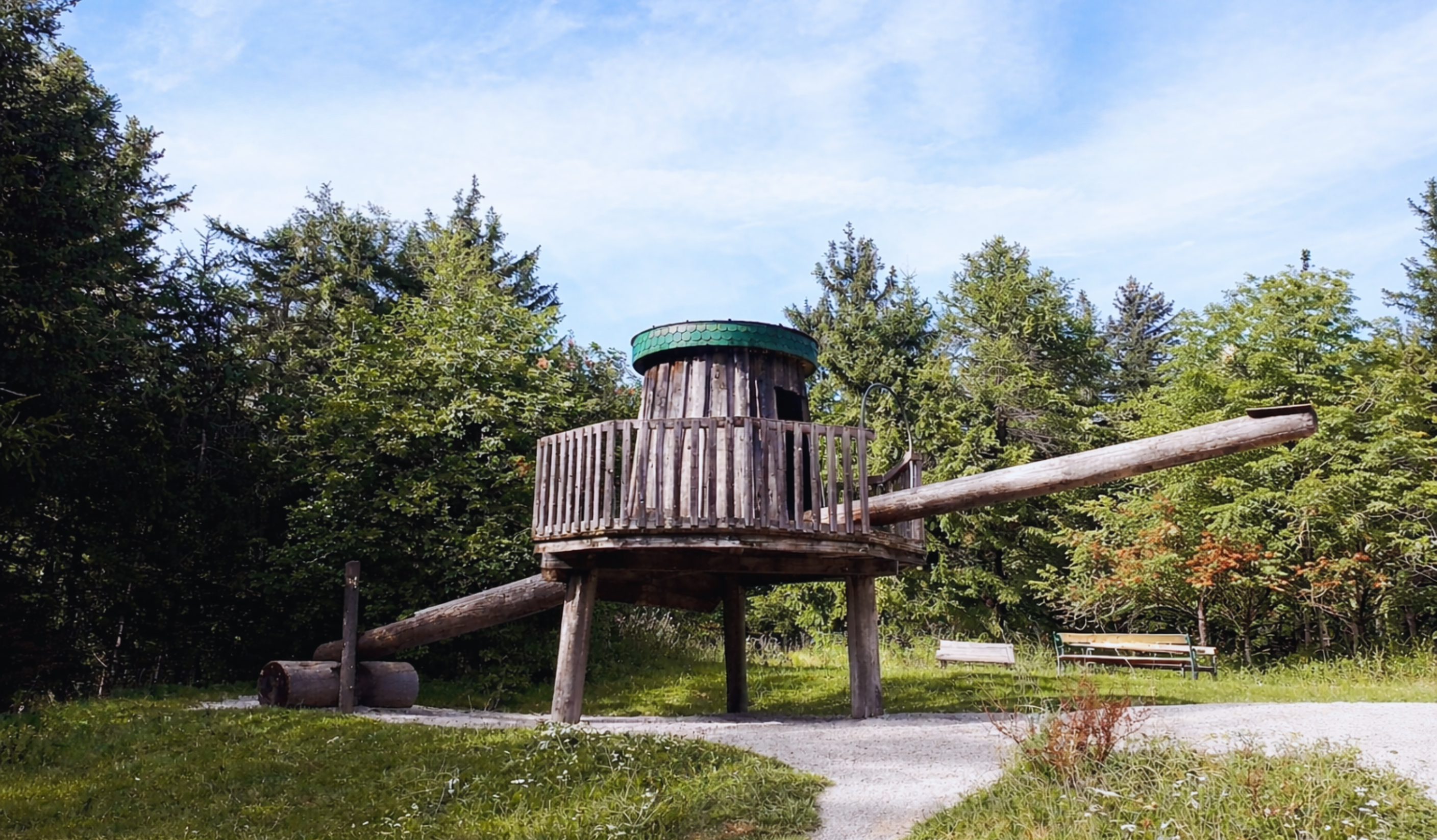 Spielplatz im Hexenwald Hohe Wand 
