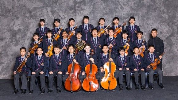 Orchester-Gruppenfoto