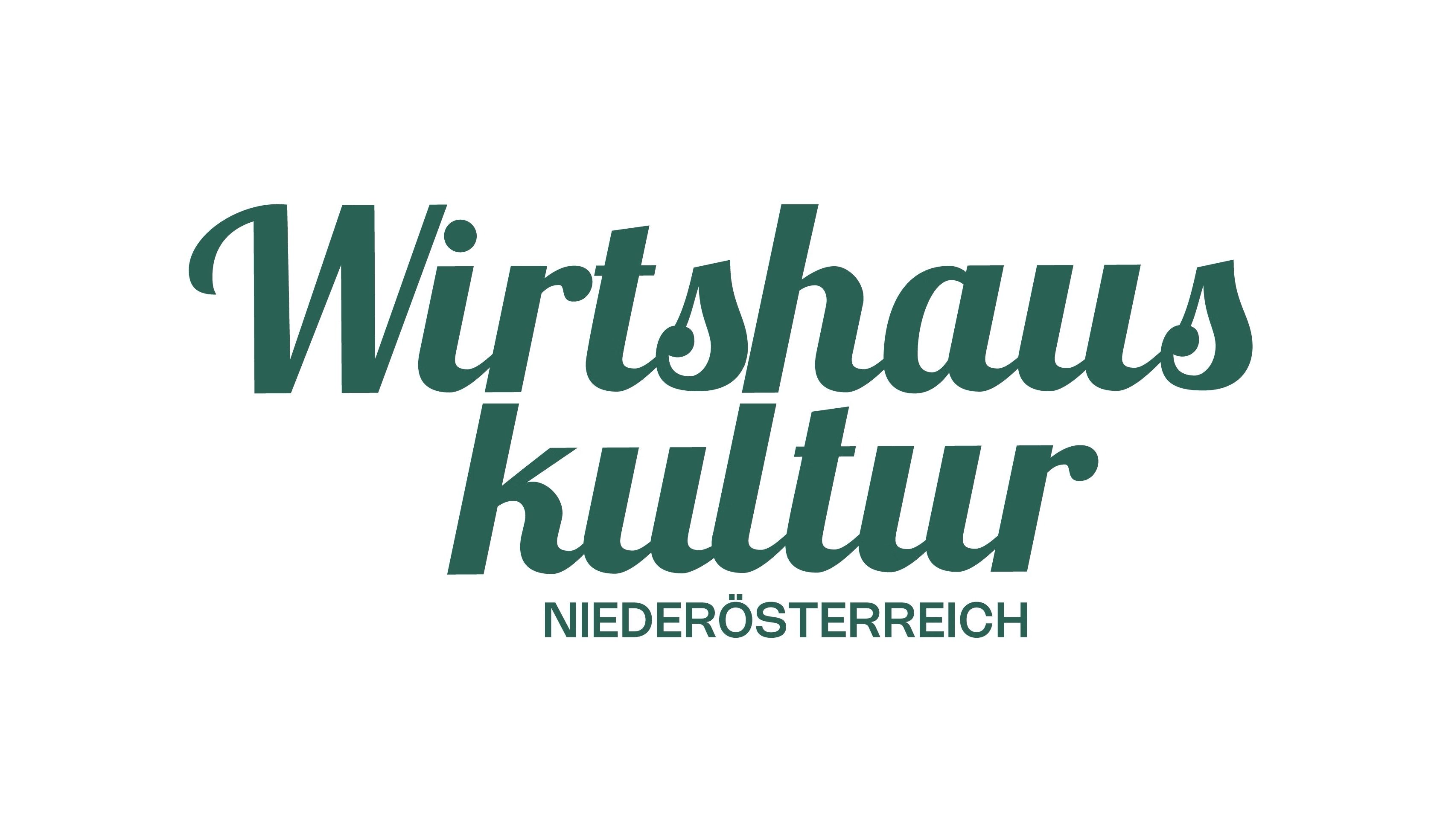 Logo Bild Text " Niederösterreichische Wirtschaftskultur"