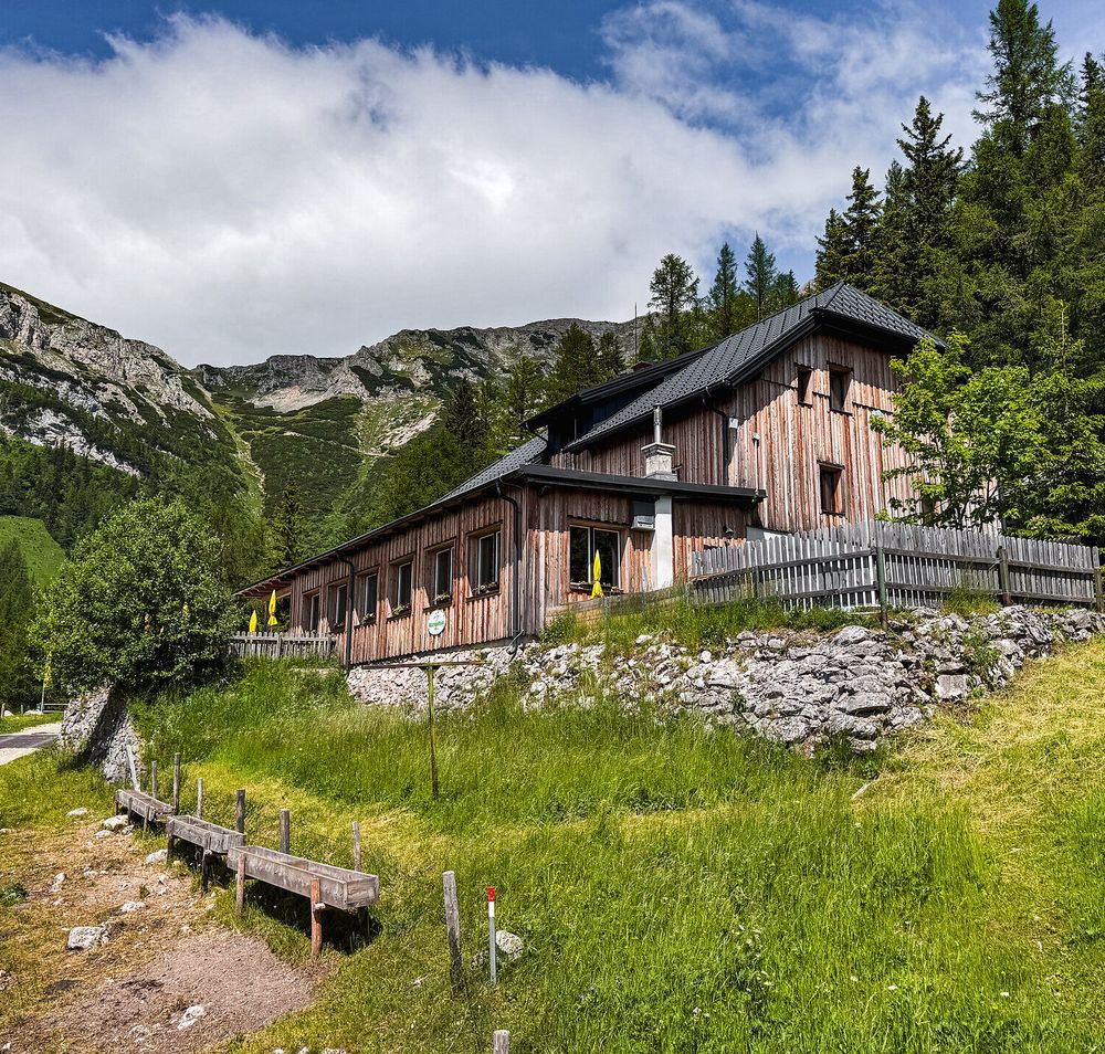 Waxriegelhaus von außen