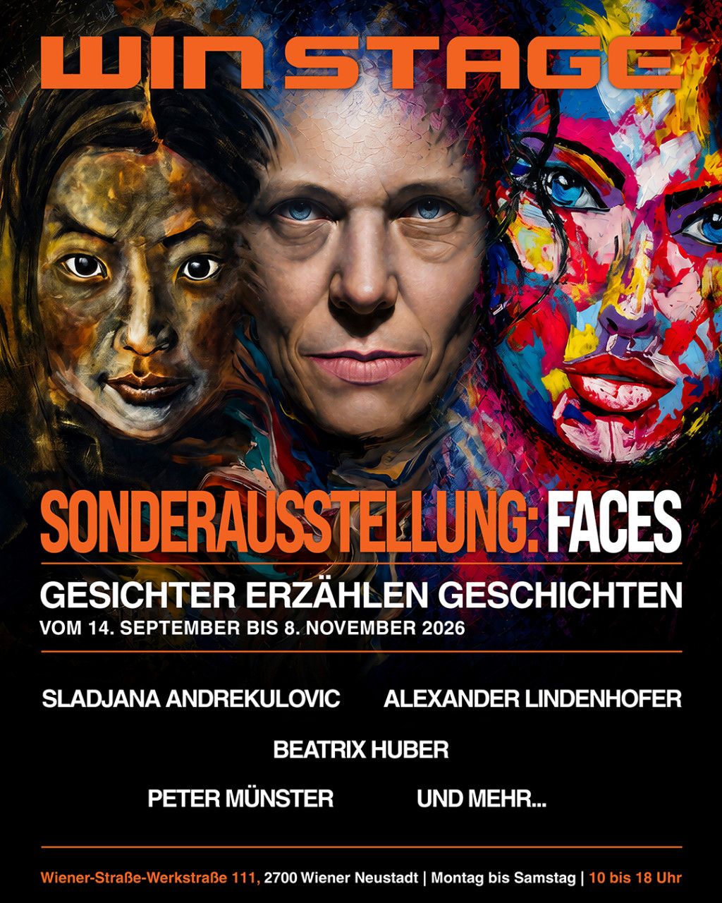 Sonderausstellung Faces