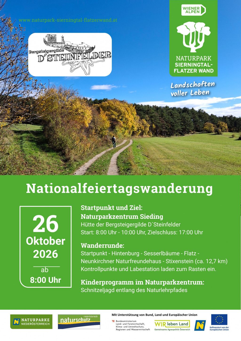 Wanderung zum Nationalfeiertag