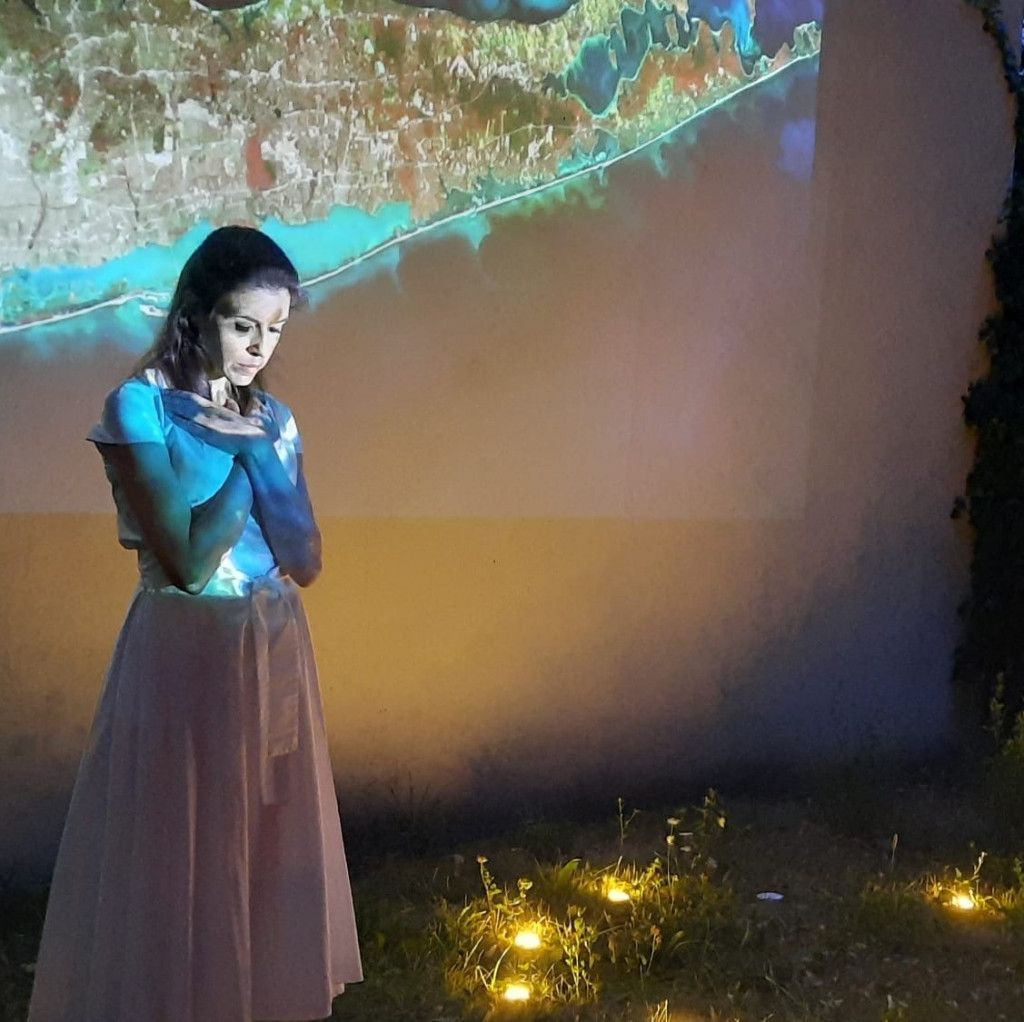 Eva Petrič, HOLES IN LIGHT, Videostill