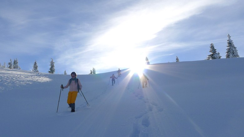 Geführte Schneeschwuhwanderungen - unbeschwerte Winterfreuden, © teamwandern.at