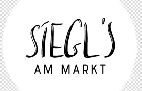 Logo von Siegl's am Markt in schwarzer Schrift auf weißem Hintergrund.