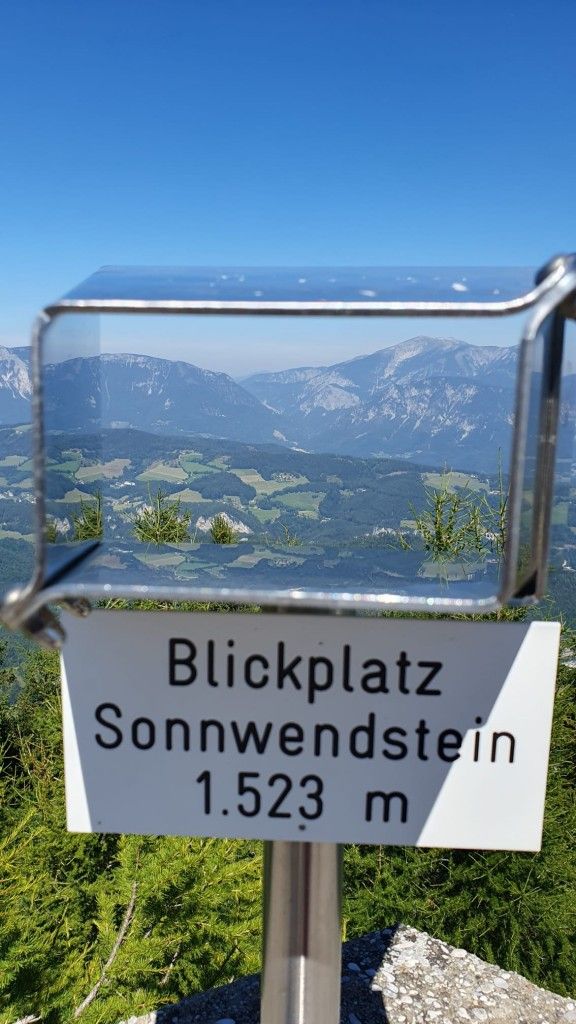 Blickplatz Sonnwendstein