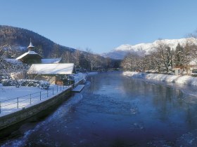 Payerbach entlang der Schwarza, &copy; Wiener Alpen in Nieder&ouml;sterreich - Semmering Rax