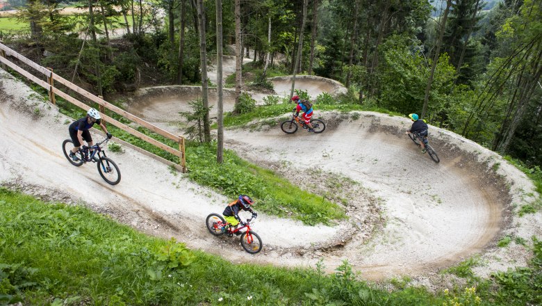 The flowtrail with 4.5 km length, © Wexl Trails St.Corona/Familienarena