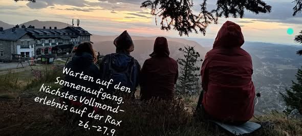 Warten auf den Sonnenaufgang